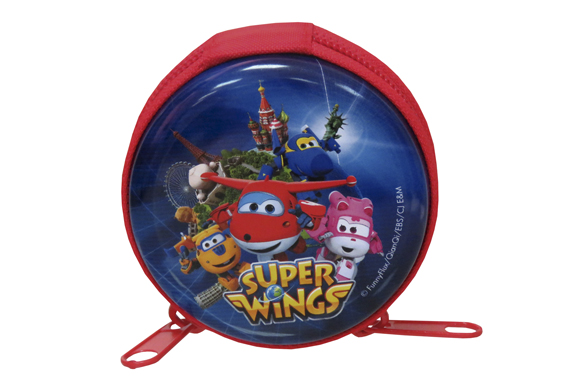 Monedero de Metal Redondo Super Wings Super Wings