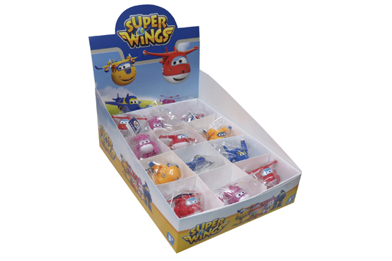 Expositor 24 Figuras SuperWings Super Wings